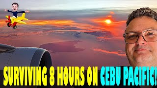 EIGHT HOURS on a Cebu Pacific A330 from Sydney to Manila!