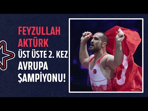 🇹🇷FEYZULLAH AKTÜRK ÜST ÜSTE 2. KEZ AVRUPA ŞAMPİYONU | 2023 Avrupa Güreş Şampiyonası 🥇