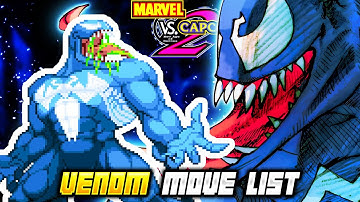 VENOM MOVE LIST - Marvel vs. Capcom 2: New Age of Heroes (MvC2)