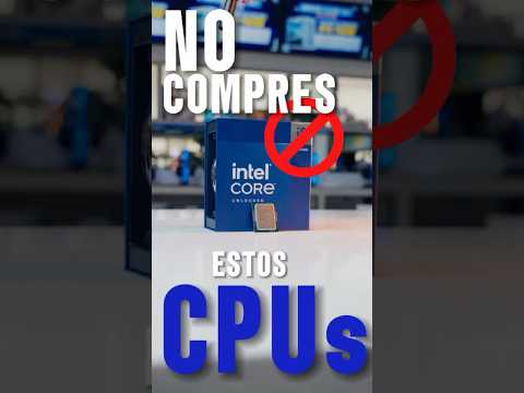 NO COMPRES ESTOS CPU para 2025 #pcs #gaming #pcbuild #amd #ryzen5 #intel #pc #pcgaming #inteli5