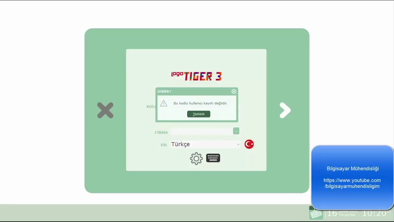 Logo Tiger Terminal Tanımlaması