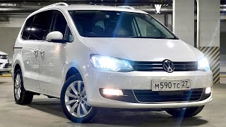 Обзор Volkswagen Sharan 2012 из Японии. Автомобиль в продаже в Красноярске!