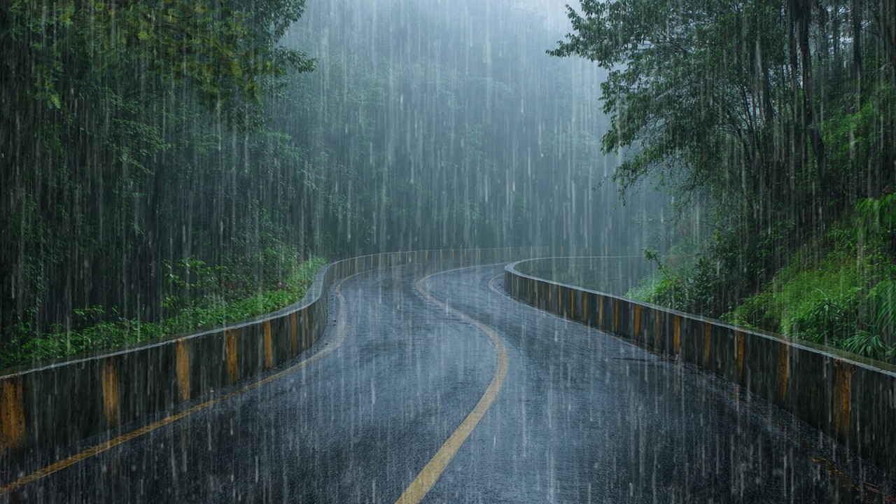 Deep Sleep in 5 Minutes with Rain Noises for Sleep – Relaxing Jungle Rain Sounds