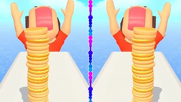 Pancake Run All Levels Gameplay Walkthrough Android, iOS NEW UPDATE SEP2401