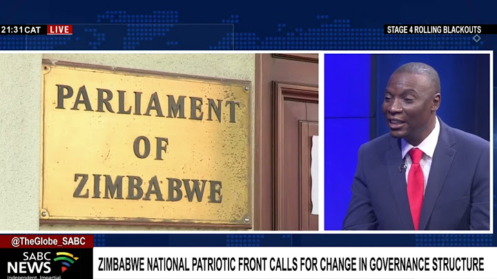 Zimbabwe's National Patriotic Front calls for change in governance structure: Jealousy Mawarire