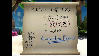 Grade 4: Associative property: M3