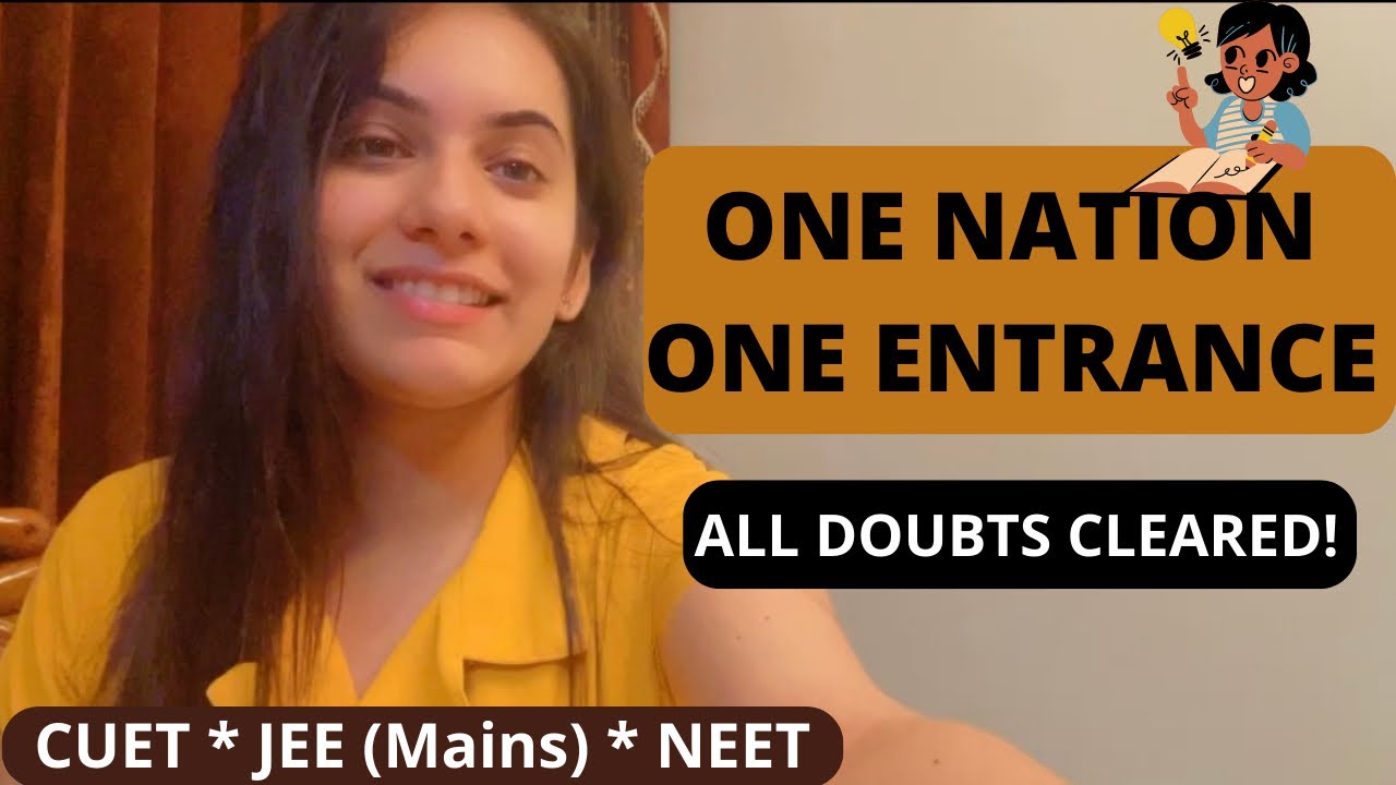 CUET | One Nation One Entrance | CUET + JEE + NEET | Admission Process