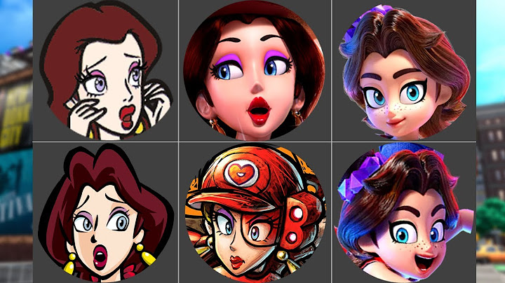 Super Mario - New Pauline Art Comparison (Old VS New)