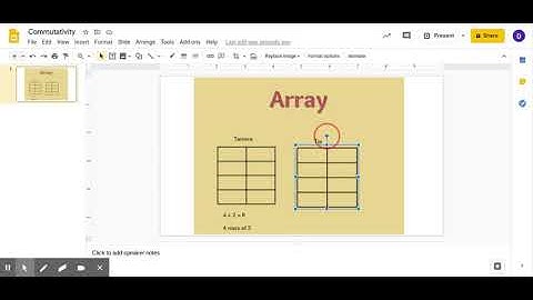 Commutativity - Google Slides