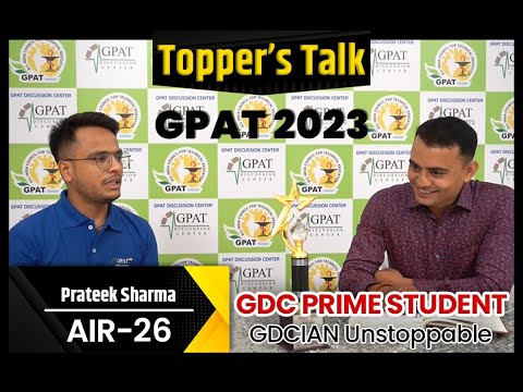 GPAT-2023 - Topper