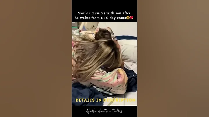Mother reunites with son after he wakes from a 16-day coma🥹💖 #healthchannel #babykids #babycare