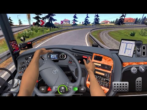 Update! Cockpit Changed! Mercedes-Benz Travego 15 SHD 2011 | Bus Simulator : Ultimate - GamePlay