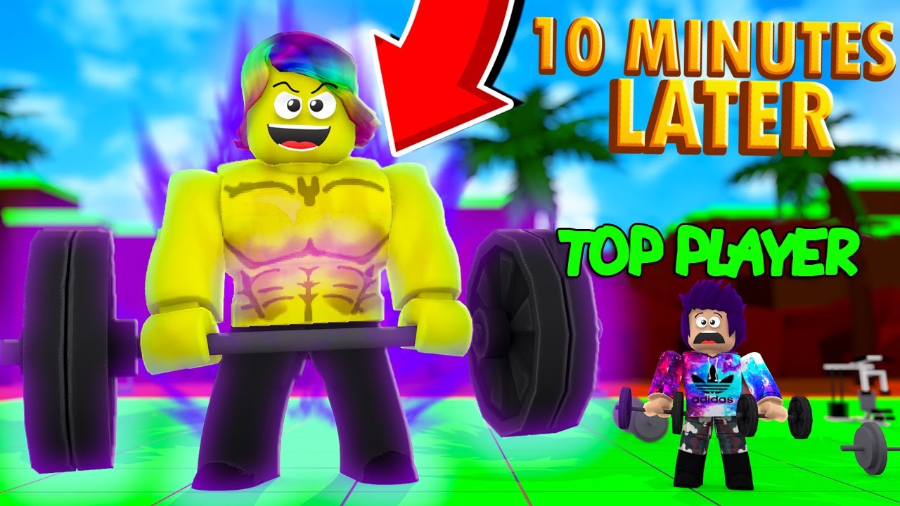 I Become A Weight Lifting God And Destroy The Top Player Roblox Simulator Youtube - tofu roblox dominus lifting