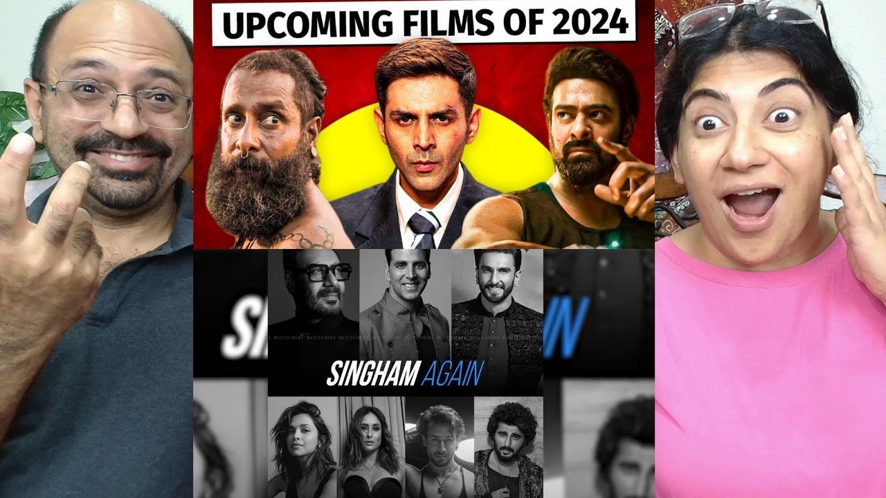 30 Indian Films of 2024 We Have High Hopes With😲| American Reaction✨|