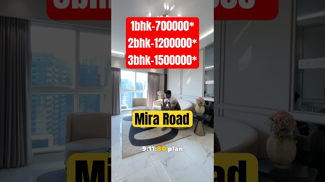 Luxury 2BHK in Mumbai, Mira road Starting ₹9.90 Lakh | Pay Rest Later!