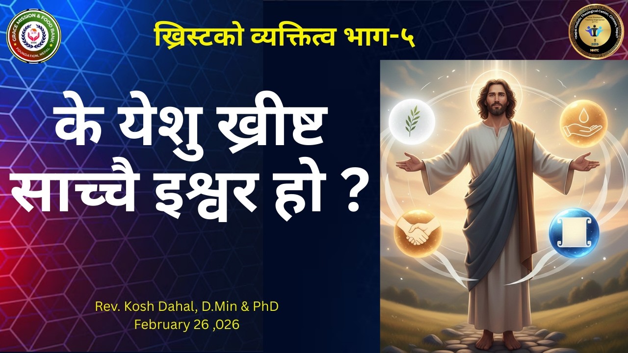 Part 5. ख्रिस्टको व्यक्तित्व/ के येशु ख्रीष्ट साच्चै इश्वर हो ?