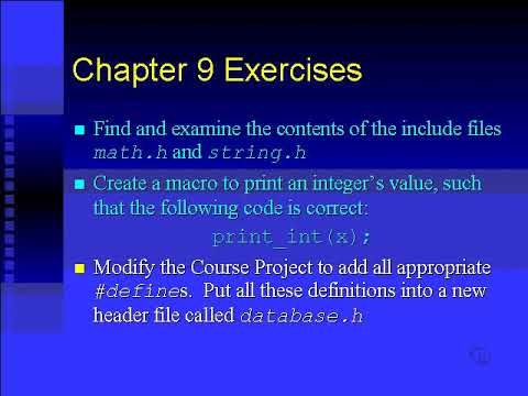 C Programming   Mark Virtue   Chapter 09 #07