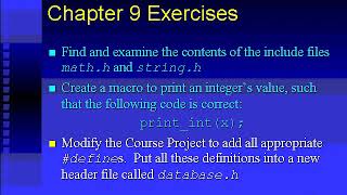 C Programming   Mark Virtue   Chapter 09 #07