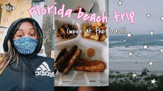 a week at the beach with my family! (florida beach trip 2020!)