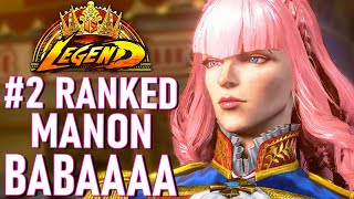Watch THIS! Babaaaa #2 Ranked Manon has no mercy - Street Fighter 6 SF6