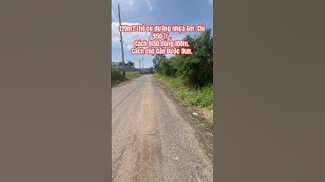 Bán lô đất 120m2 đường nhựa 6m cách ql50 100m. Đi chợ cần Đước 1km. #batdongsan #muabandatgiare