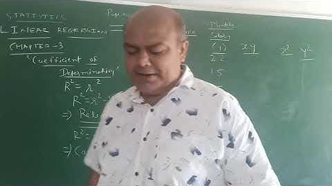 STATISTICS, CHAPTER 3,LINEAR REGRESSION, PART 16 ,DR.S.D .