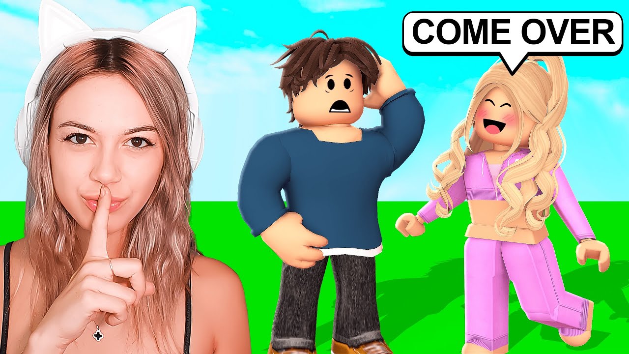 Trolling as a GUY in ROBLOX!