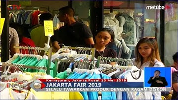 Berburu Diskon Baju Lebaran di Jakarta Fair 2019  - BIS 26/05