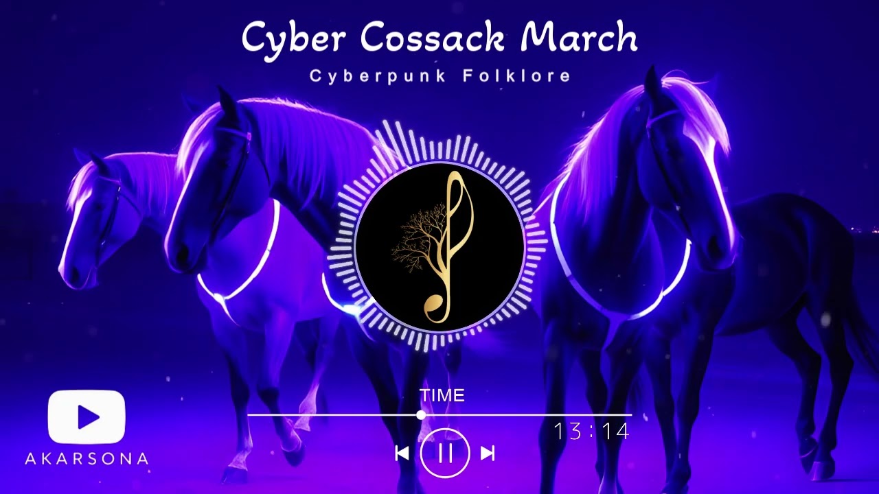 Cyber Cossack March | Cyberpunk Folklore | A Warrior’s Anthem in the Digital Age