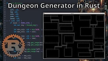 Roguelike dungeon generation algorithm (and implementation in Rust)