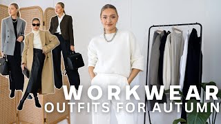 7 AUTUMN WORKWEAR OUTFITS TO EASILY RECREATE | MINIMAL OFFICE LOOKS