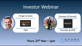 Spark - Investor Presentation Webinar