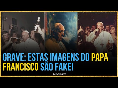 Grave: Essas Imagens do  PAPA FRANCISCO são Fake -  não seja enganado I I Rafael Brito