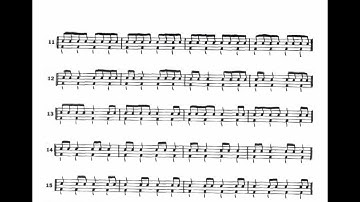 Syncopation by Reed (Lesson 4, Page 11, Number 11 - 15 plus 20 Bar Exercise) - Practice with Me!