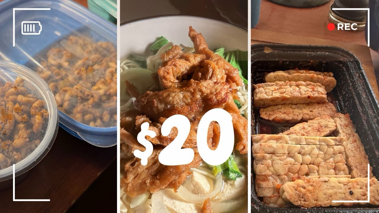 $20 Big Y budget grocery haul and pantry/freezer clean out 