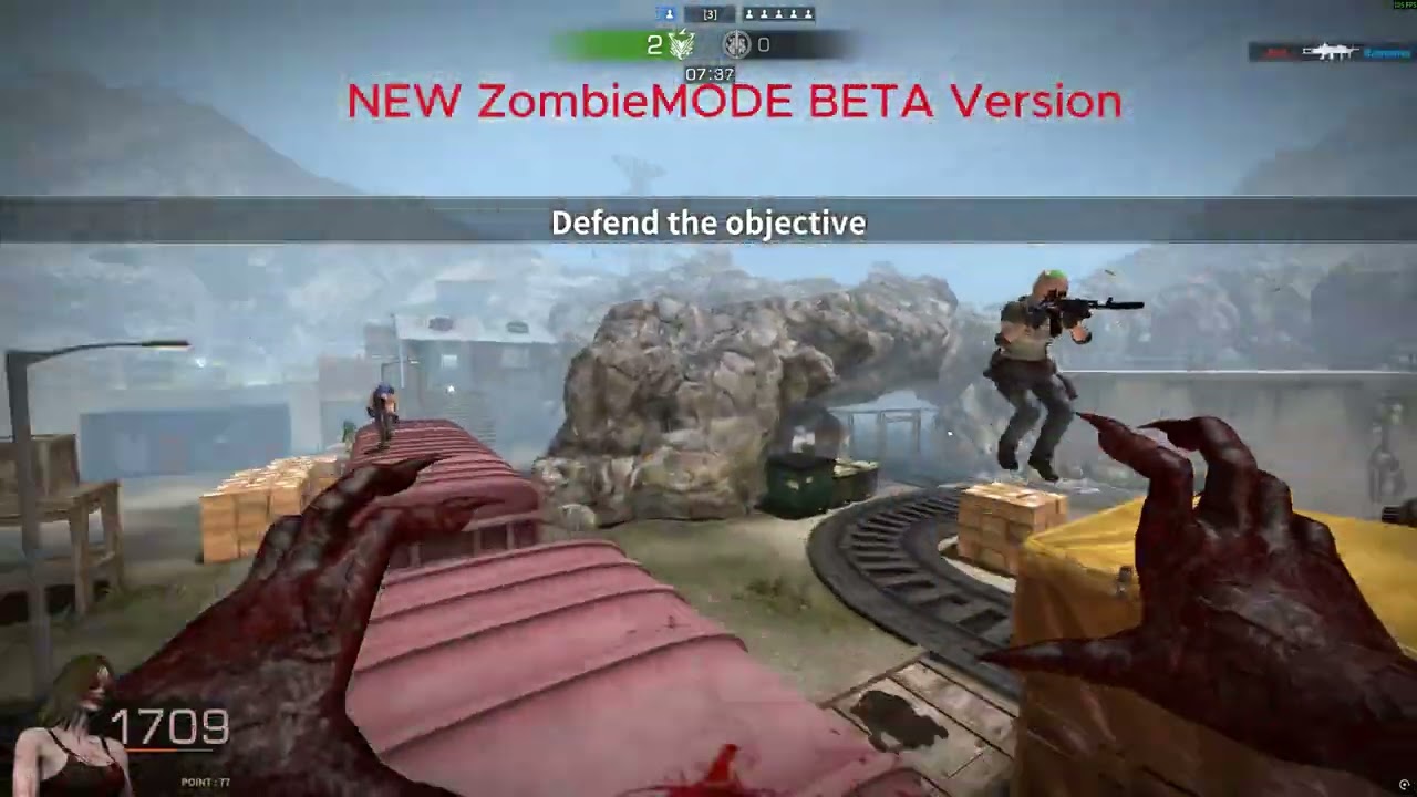 ZOMBIE MODE of BLACK SQUAD BETA VERSION