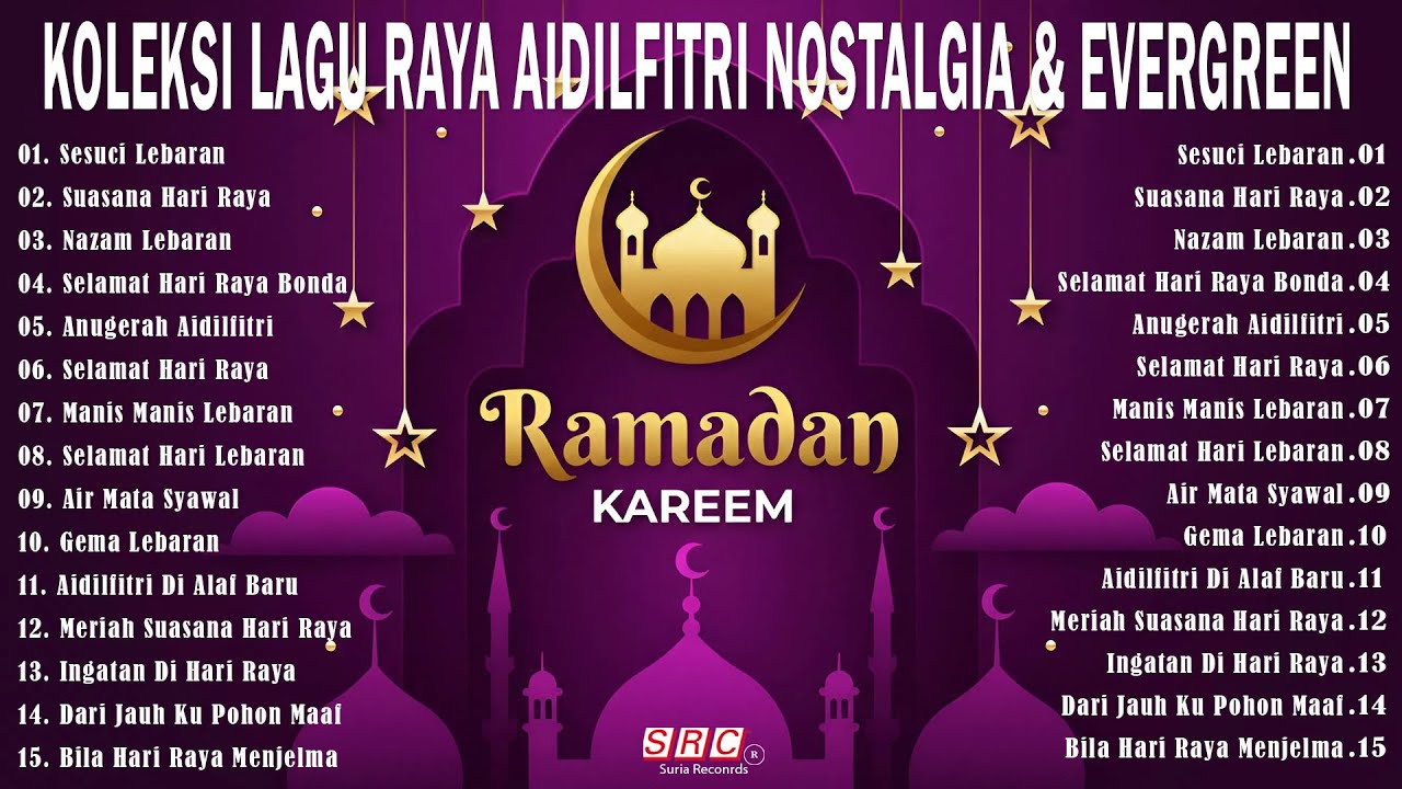 Lagu Raya Aidilfitri 2026 | Koleksi Lagu Raya Penuh Kenangan - Selamat Hari Raya Aidilfitri 2026