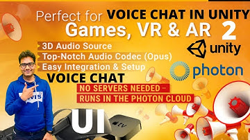 Multiplayer Voice Chat In Unity Using Photon Unity Network Voice (Pun2 Voice) UI | Nested Mango
