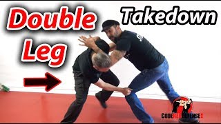 Defense against a Double Leg Takedown