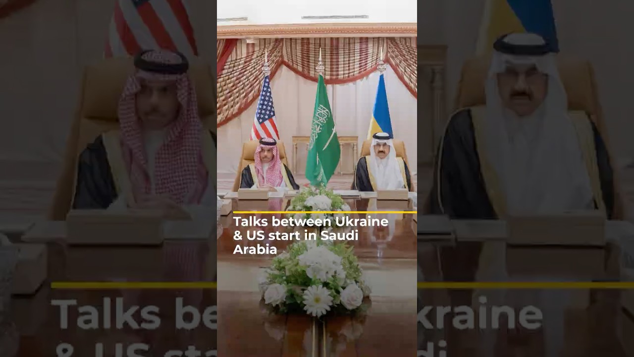 بدأت المحادثات بين أوكرانيا والولايات المتحدة في المملكة العربية السعودية