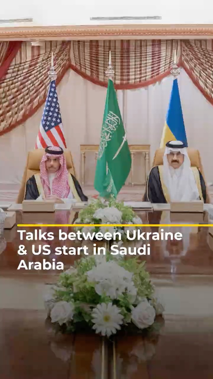 Talks between Ukraine \u0026 US start in Saudi Arabia