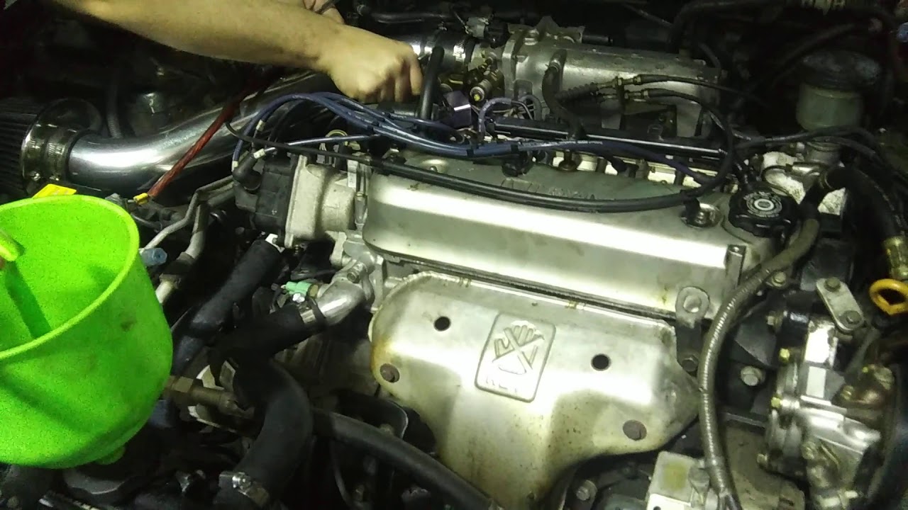 1996 Honda Accord lx first start after a month of repair pt.2 - YouTube