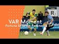 Rode kaart voor Fortuna Sittard | ARAG KNVB VAR Moment van de Week