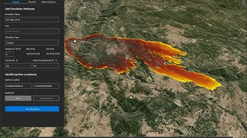 Technosylva - Wildfire Spread Prediction Demo