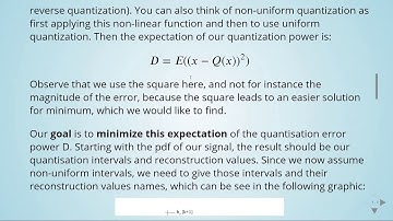 ADSP - 04 Lloyd-Max Quantizer - 02 Lloyd-Max Basic Concept