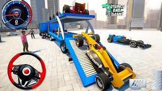 Formula Car Transporter Truck Drıvıng #3 Cargo Transport Vehicle Android Gameplay screenshot 4