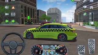 City Taxi Sim 3D - Realistic Car Driving Games Android iOS Gameplay #66 screenshot 2