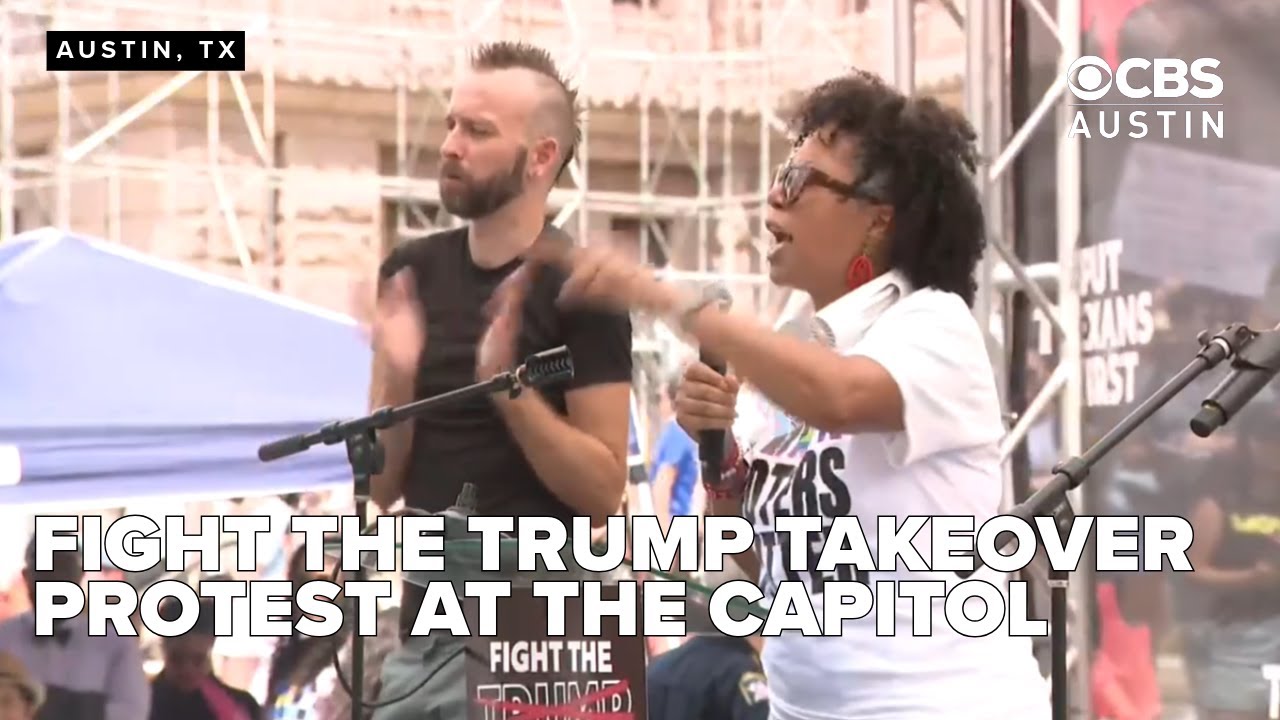 WATCH NOW: Hundreds gather at the Capitol for Fight the Trump Takeover protest