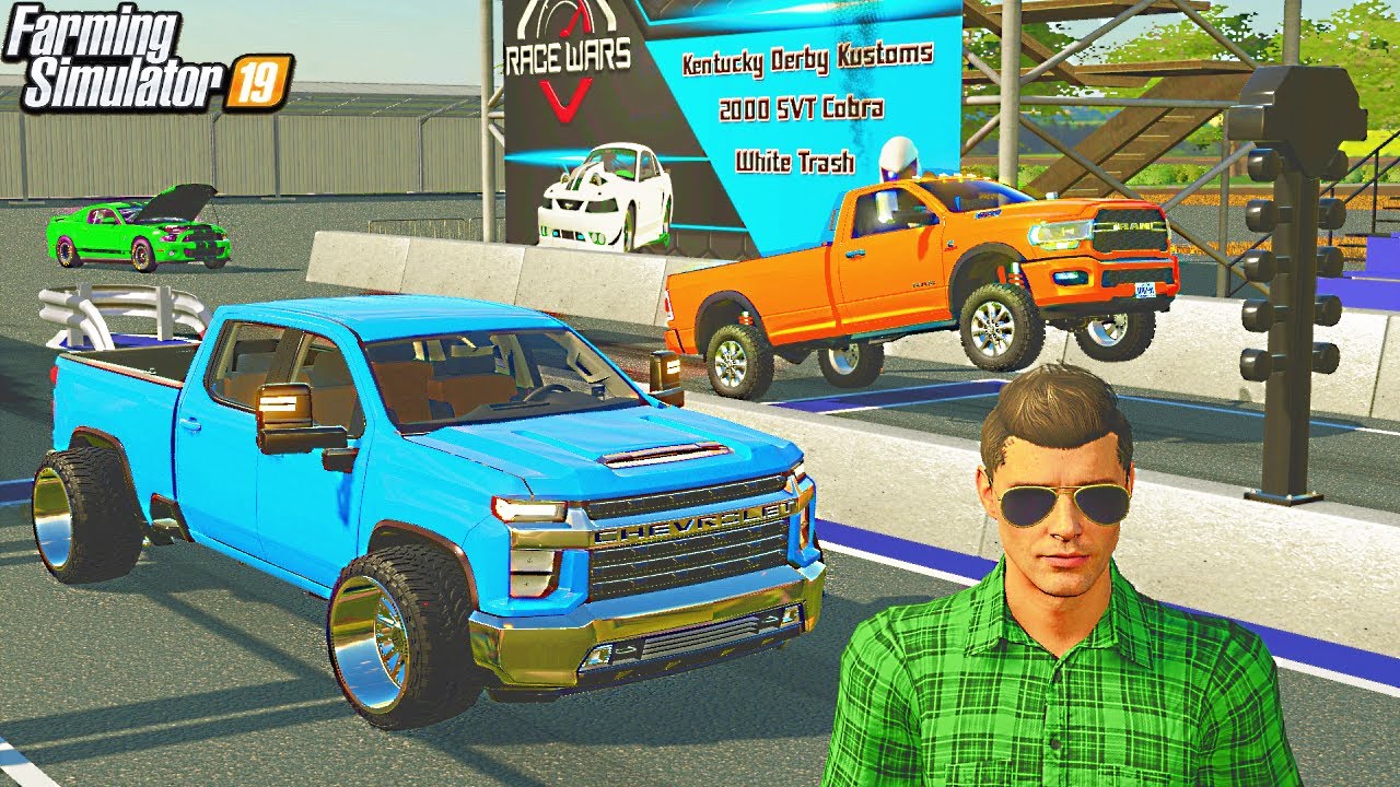 DRAG RACING PICKUP TRUCKS! (CUSTOM DURAMAX, 1000HP RAM) | (ROLEPLAY ...