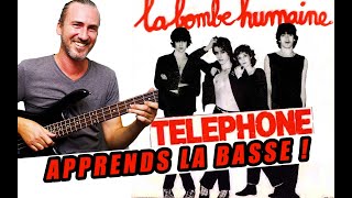 Video thumbnail of "La Bombe Humaine (Téléphone) à la Basse !"